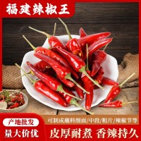 福建原產地辣椒王香辣泡椒鹵菜皮厚耐煮王純干貨批發地道紅辣椒