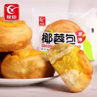 友臣椰蓉手撕面包零食小吃網紅早餐蛋糕速食夾心面包整箱批發
