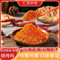 淄博燒烤料香辣炸串燒烤五花肉撒料戶外露營(yíng)烤串羊肉串香辣燒烤料