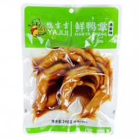 龍巖醋泡泡鴨爪清香鴨掌鹵味小零食鴨腳解饞特產(chǎn)廠家批發(fā)即食香辣