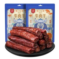 蒙時代風(fēng)干牛肉干正宗內(nèi)蒙古特產(chǎn)手撕零食熟食真空小包裝牛肉干